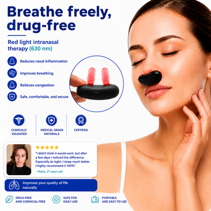 Nasolux™ Red Light Nasal Therapy