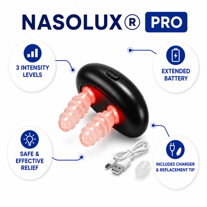 Nasolux™ Red Light Nasal Therapy