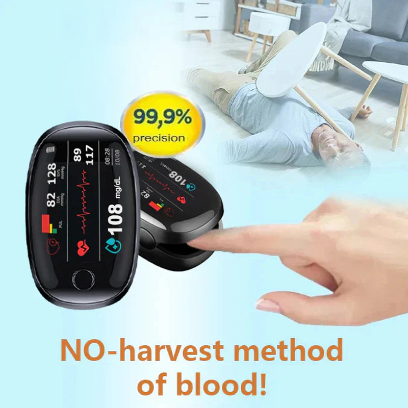 🔥Final 3 Hours – Limited Stock Left🏆Non-Invasive Smart Blood Sugar Tracking Device 99.9% Accuracy (Mayo Clinic Recommended)